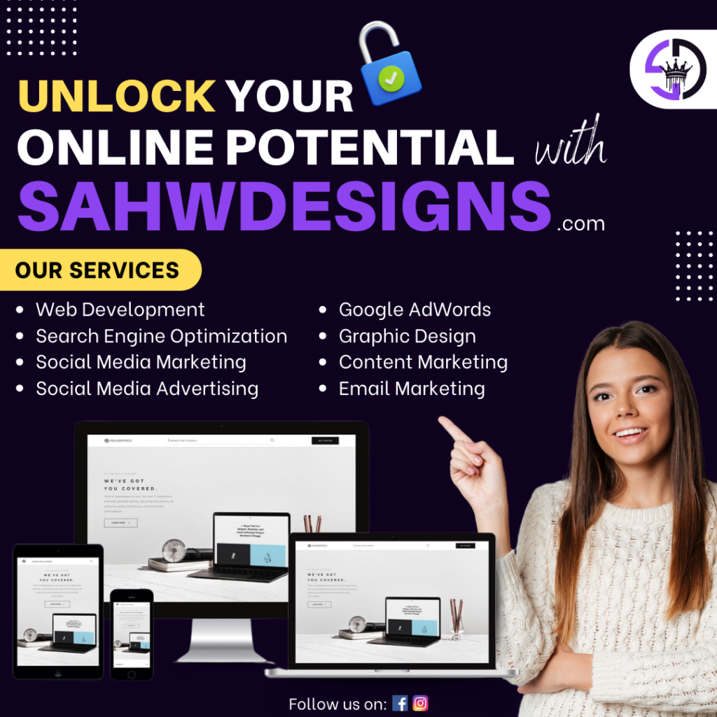 Sahw Designs All Services